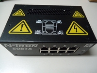 N-Tron 508-TX Ex Industriële Ethernet HUB.