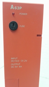 A63P melsec power supply mitubishi plc.