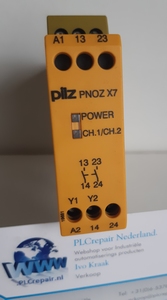 PNOZ X7 24 DC/AC Idnr 774059 Pilz