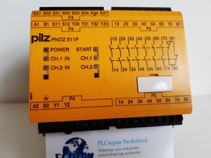 PNOZ X11P 230-240VAC 24VDC 7n/o Pilz safety relay
