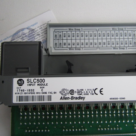 1746-IB32 SLC500 input module DC Sink