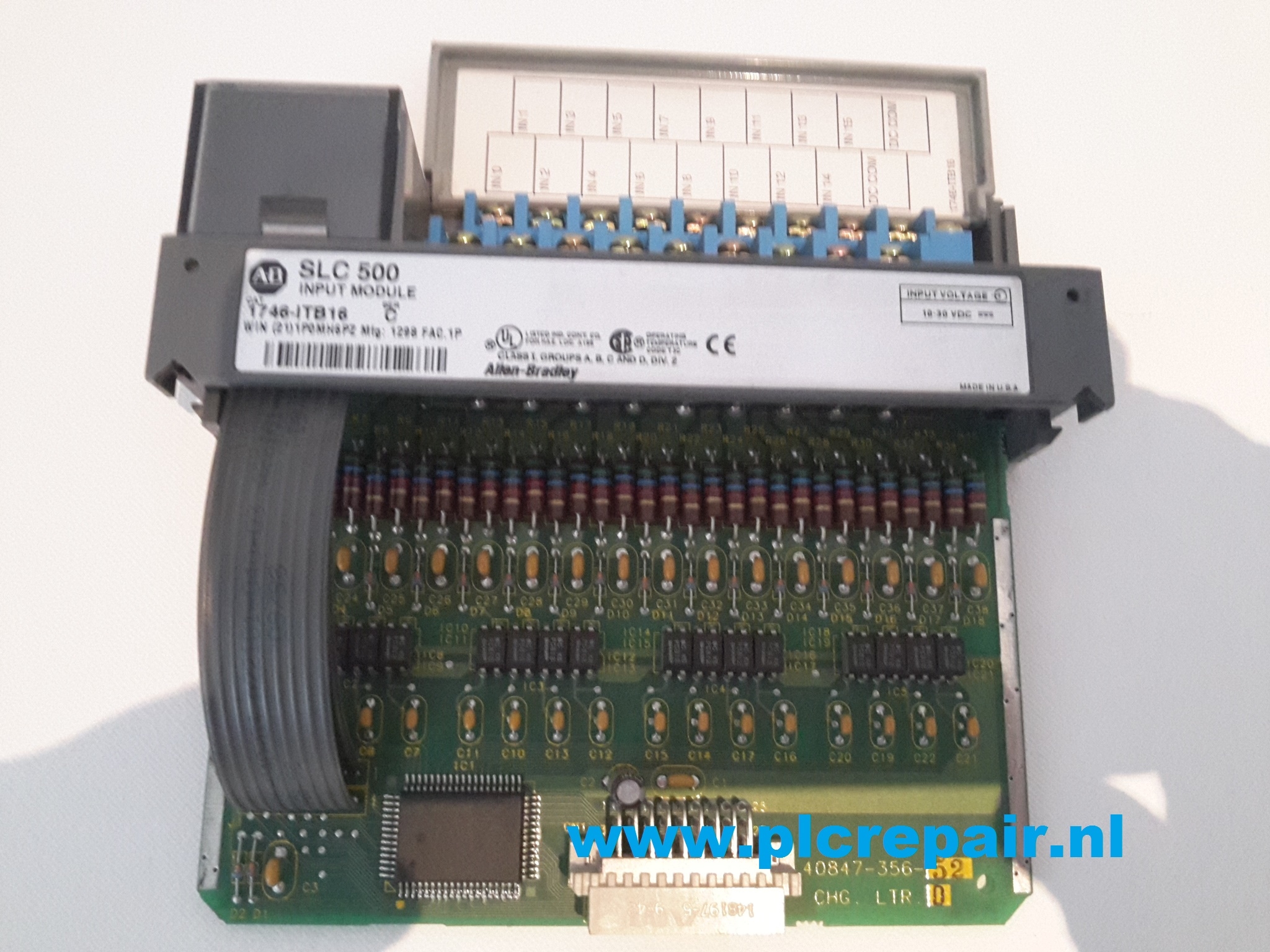 1746-ITB16 SLC500 input module DC sink fast allen-bradley