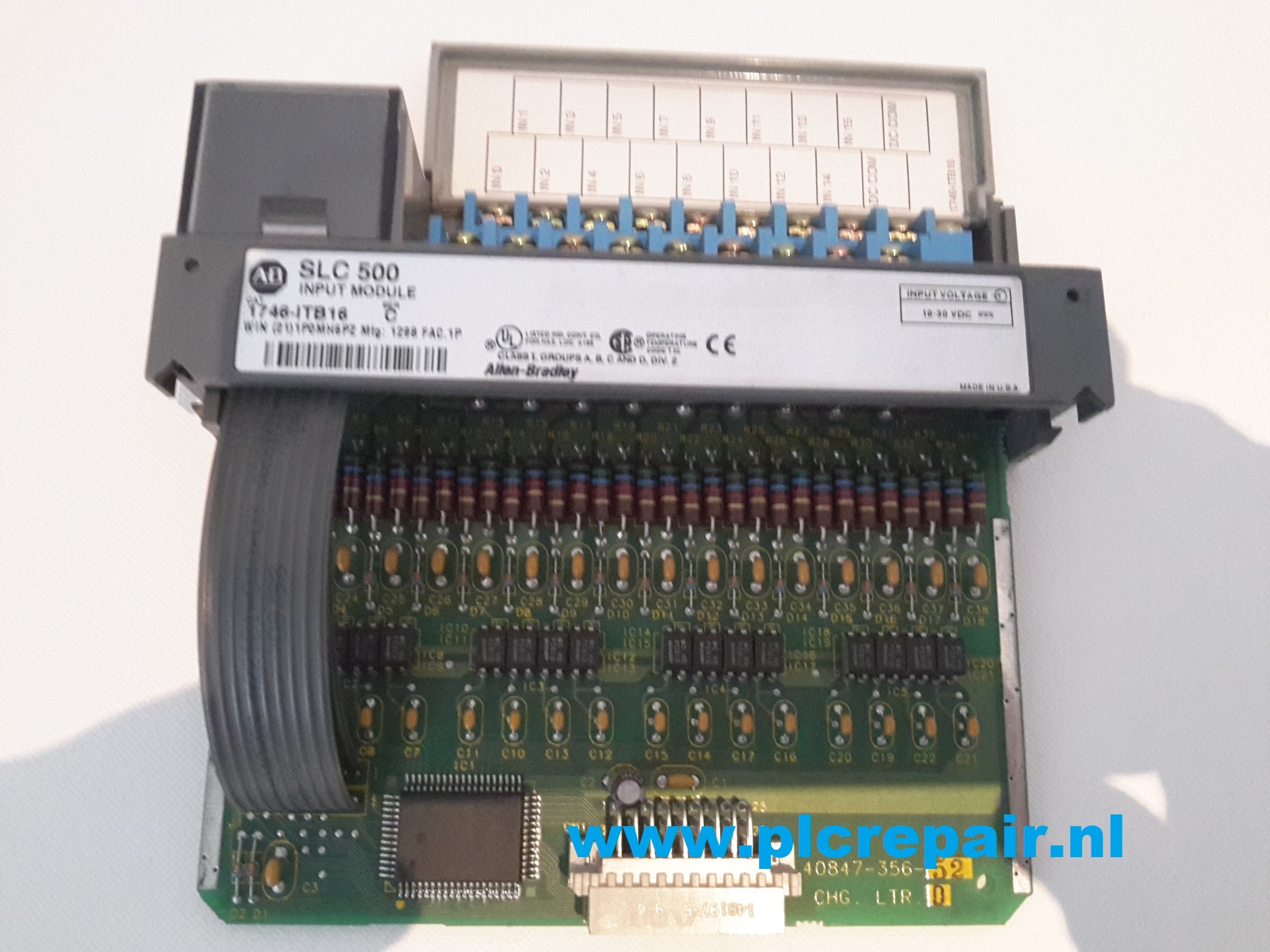 1746-ITB16 SLC500 input module DC sink fast.
