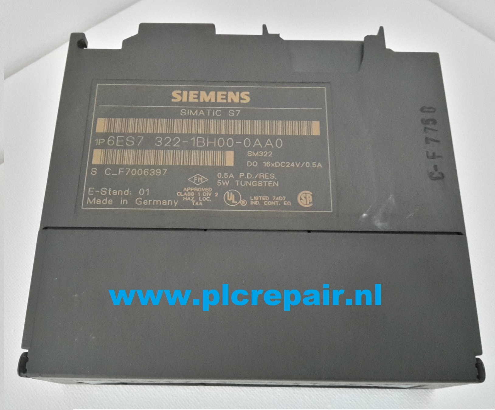 6ES7 322-1BH00-0AA0 SM322 Simatic S7 output card.