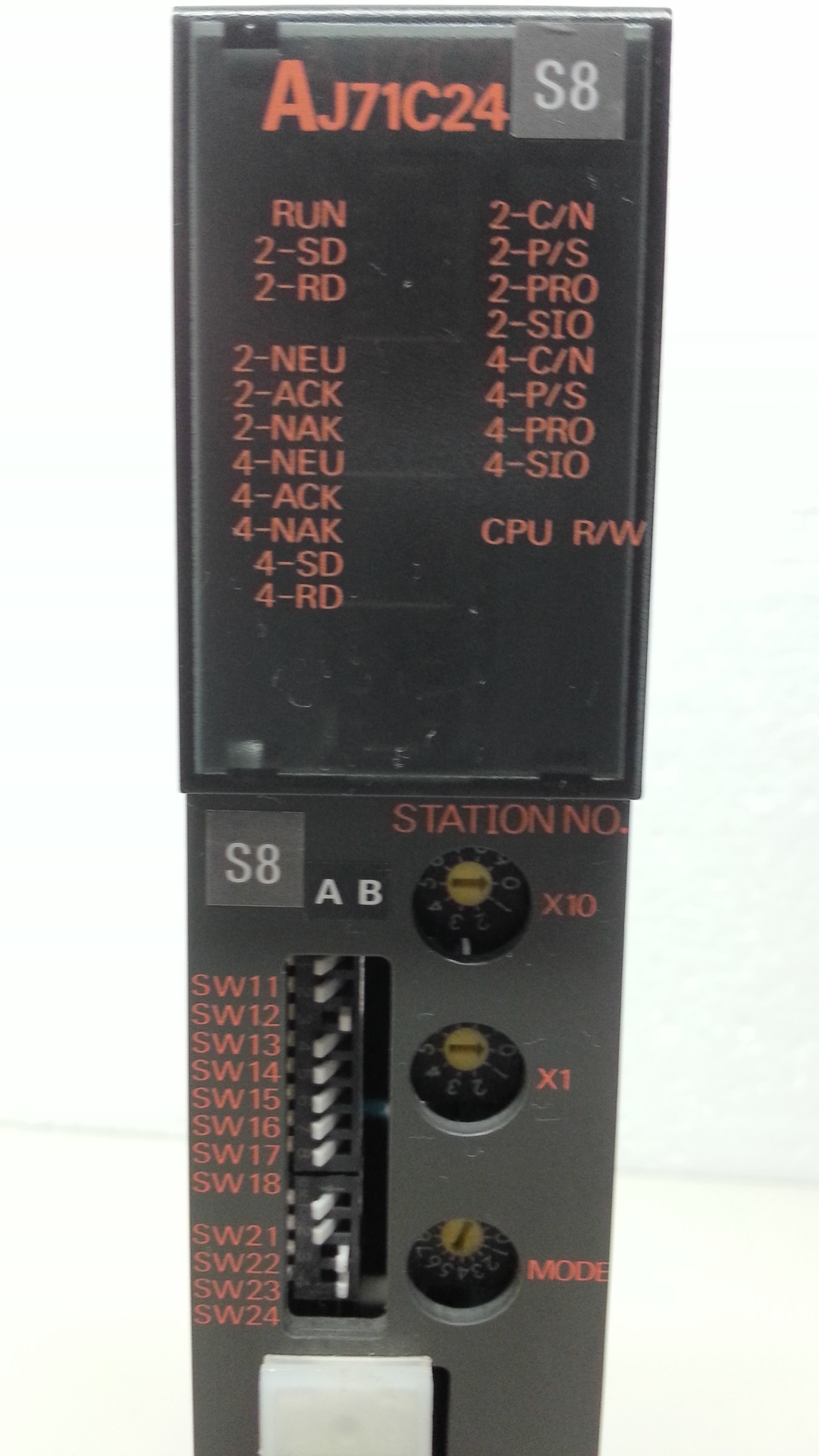 AJ71C24 S8 melsec serial communication card
