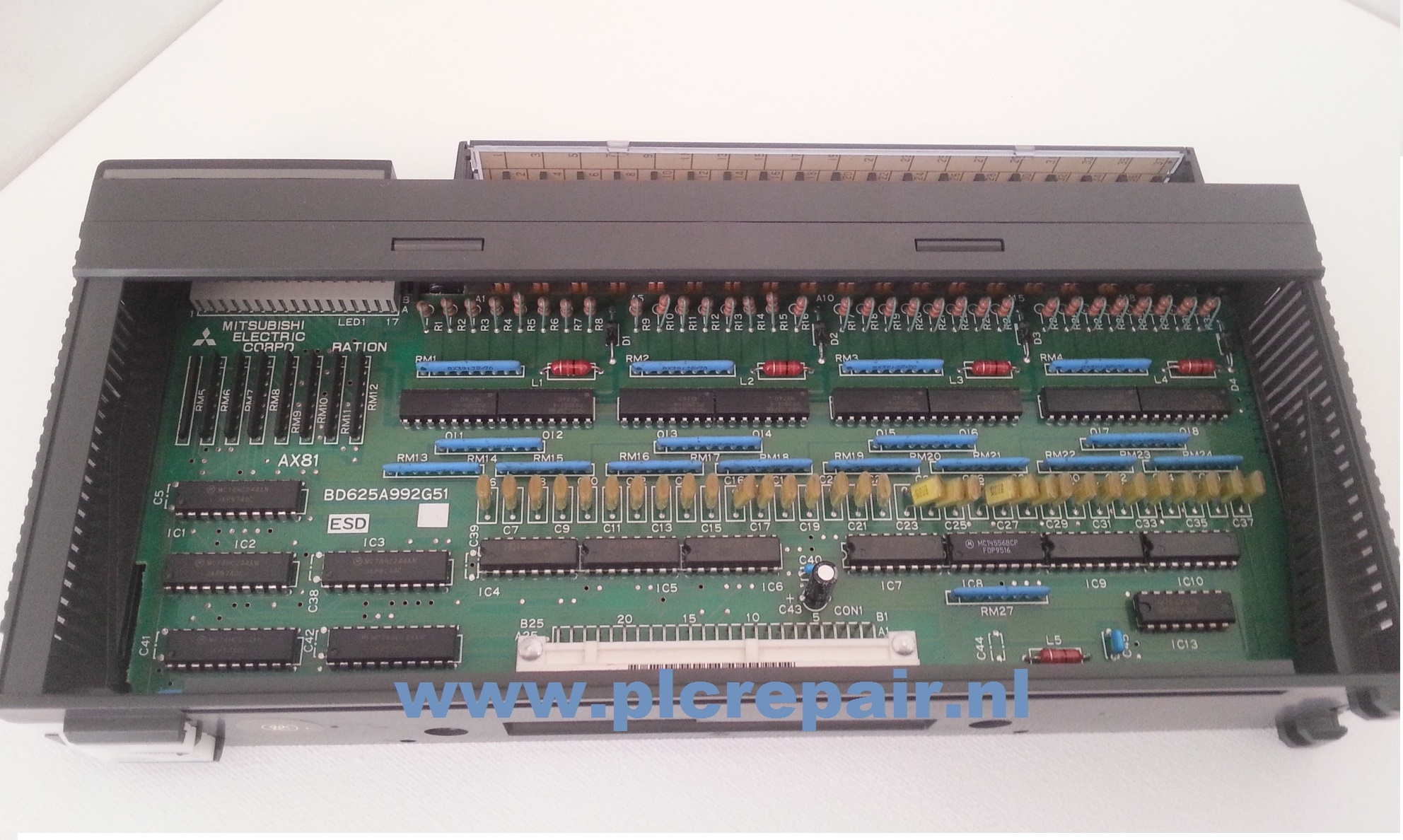 AX81 melsec mitsubishi plc input cards