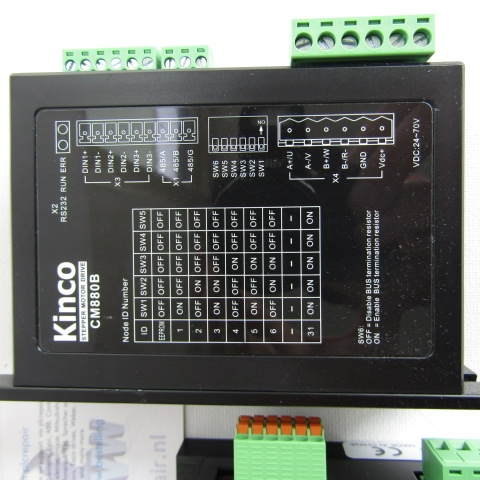 CM880B Kinco stepper motor driver RS485 modbus
