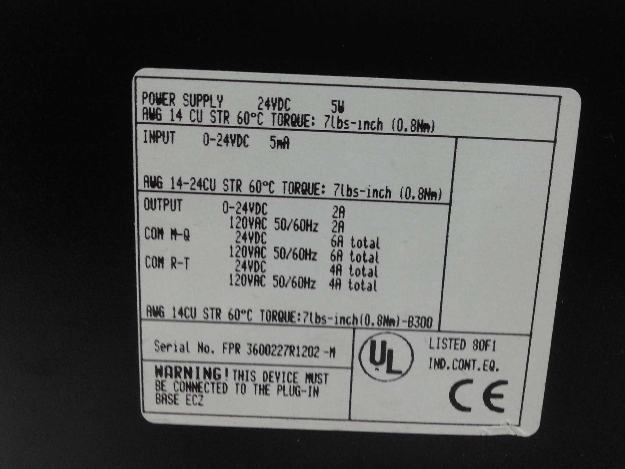 CS31 07KR31 Central Unit ABB Procontic CS31