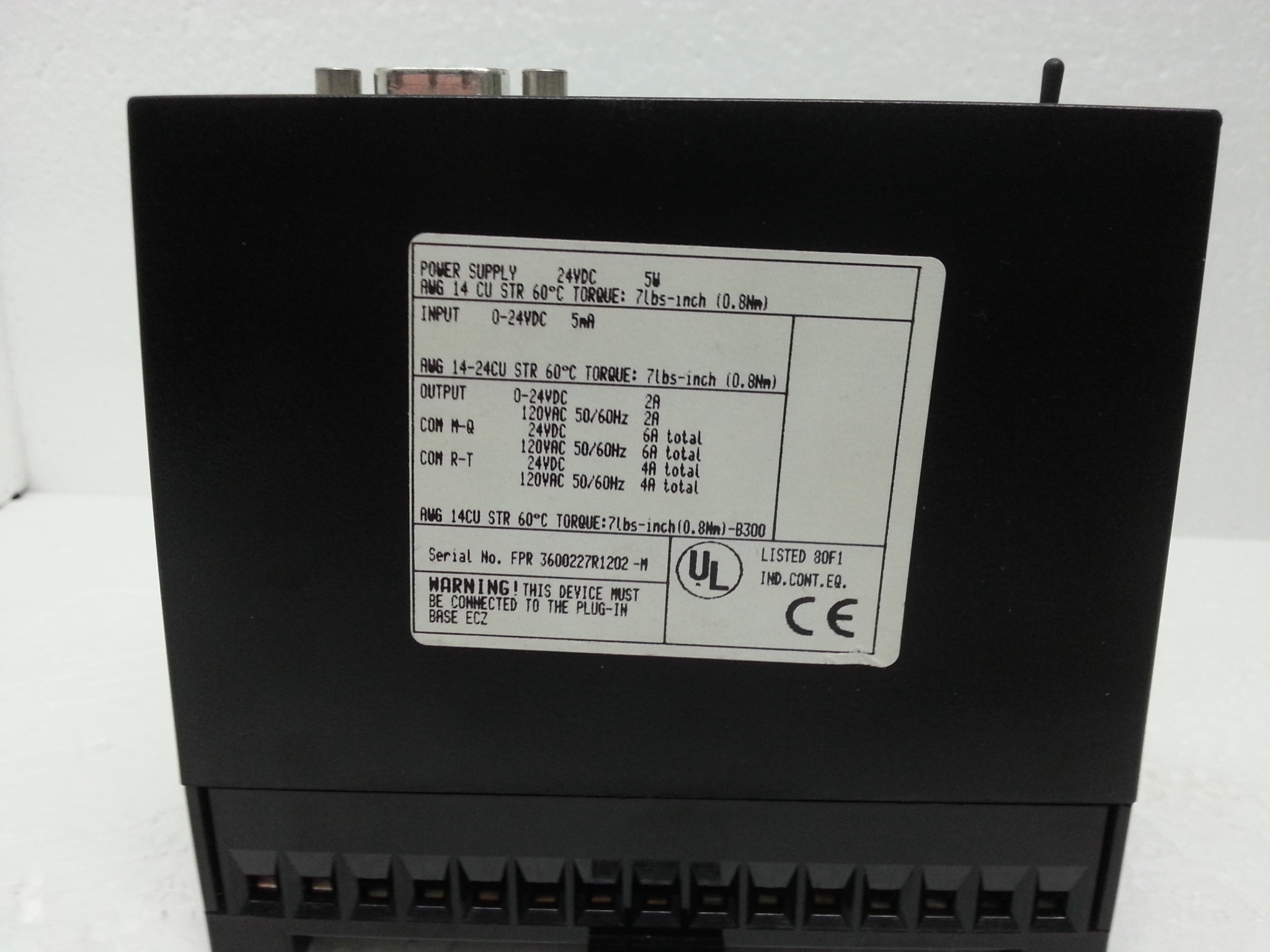 CS31 07KR31 Central Unit ABB Procontic CS31