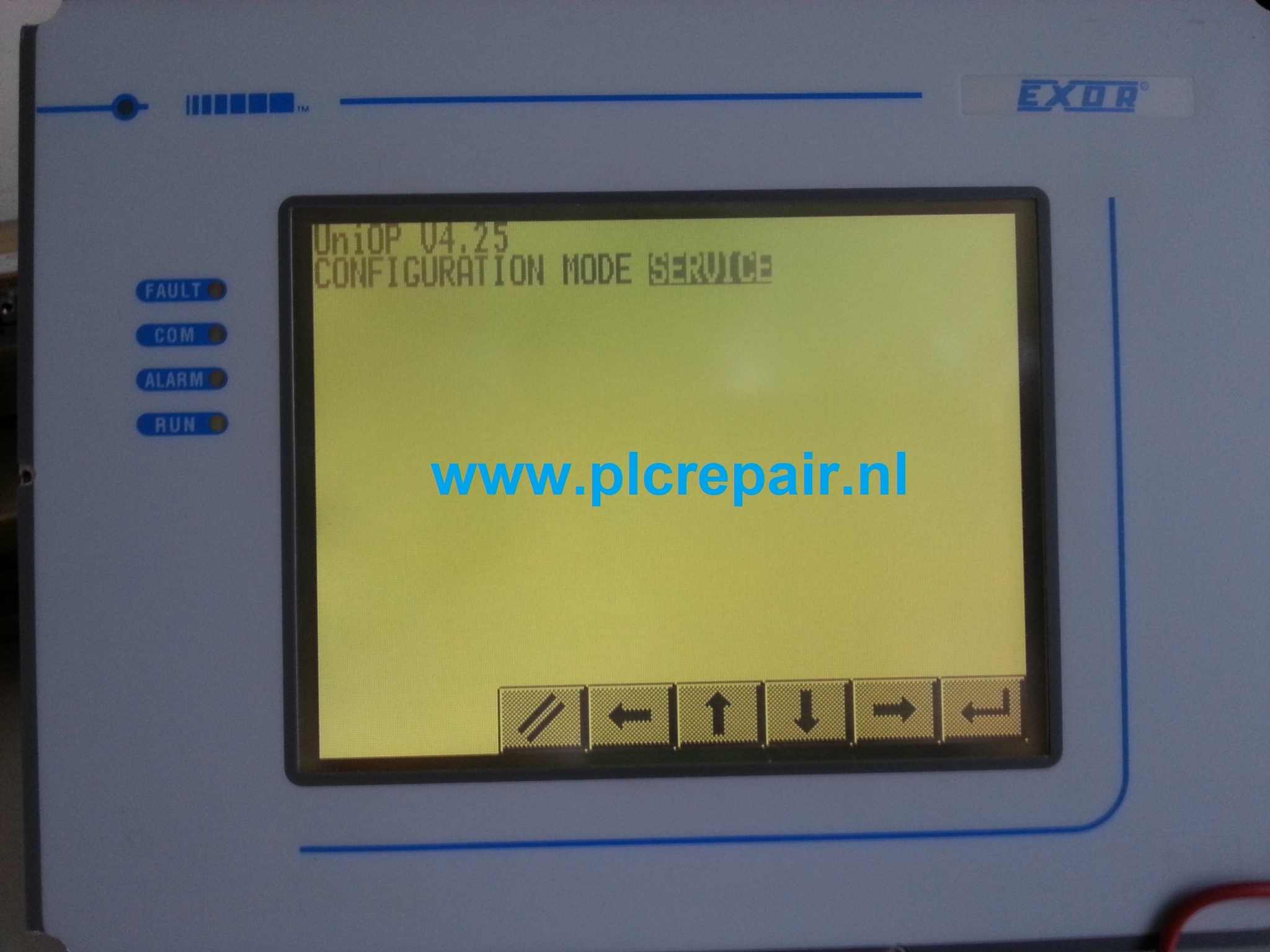 ERT-16-0045 Exor Uniop hmi Repair services.