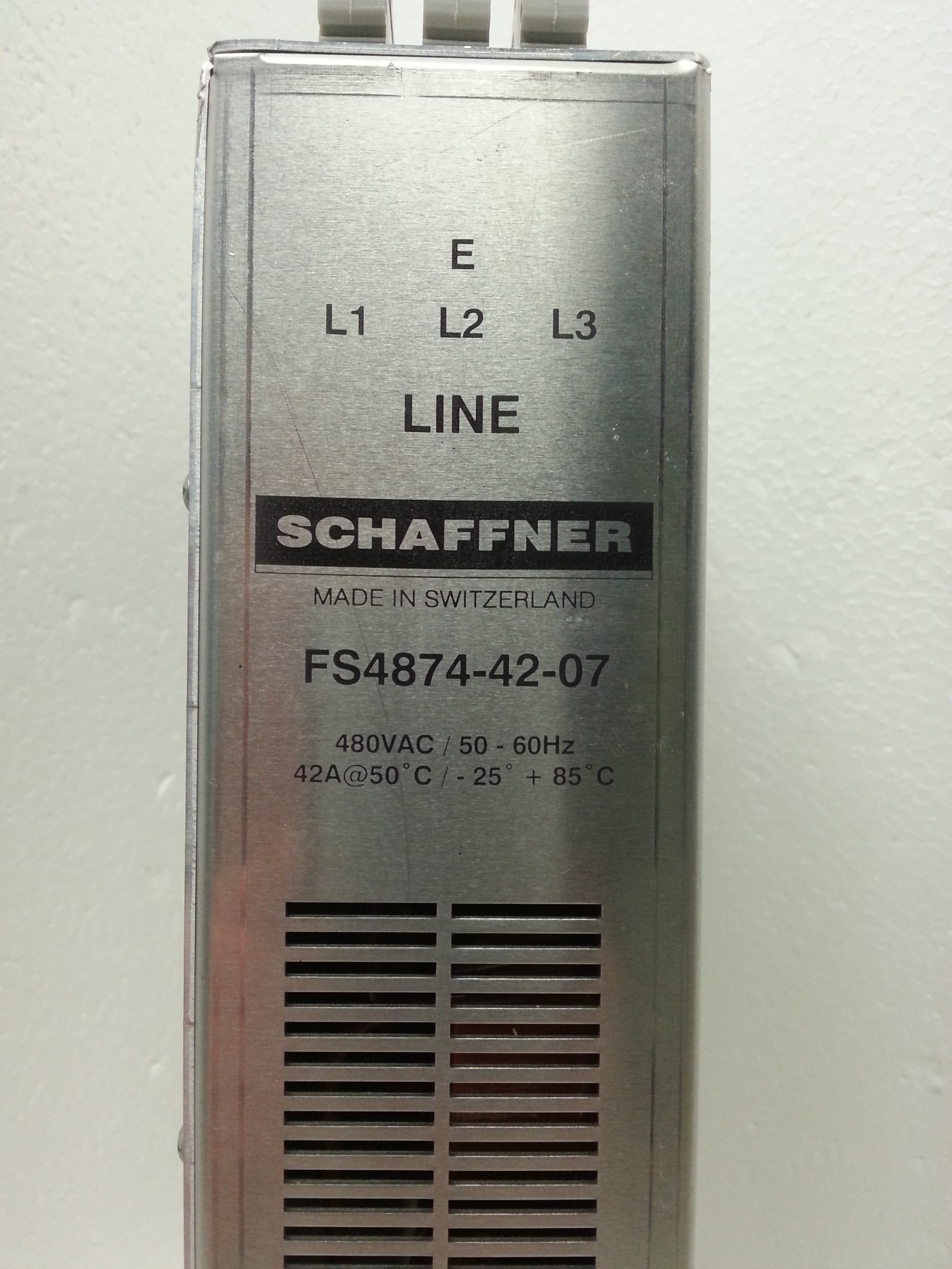 FS4874-42-07 Schaffner EMI EMC frequency drive filter