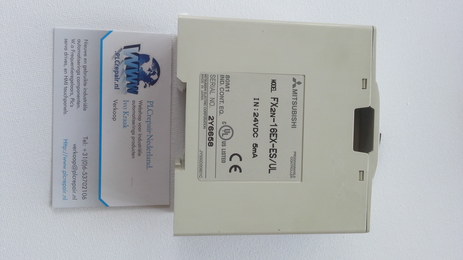 FX2N-16EX-ES/UL Extension unit Input.