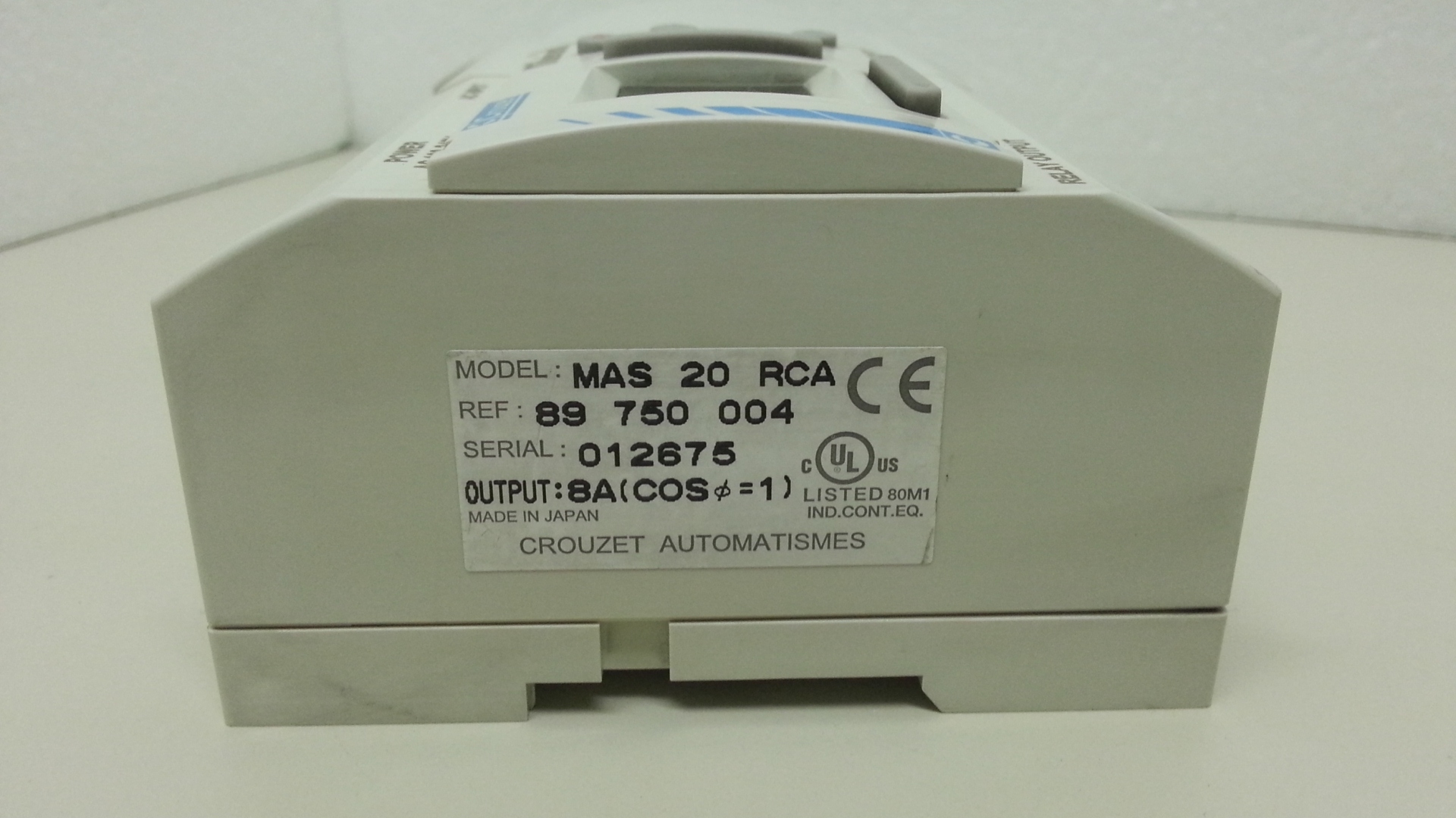 MAS20 RCA 89750004 Crouzet millenium plc.