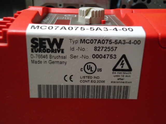 MC07A075-5A3-4-00 SEW MC07A Sachnr8272557