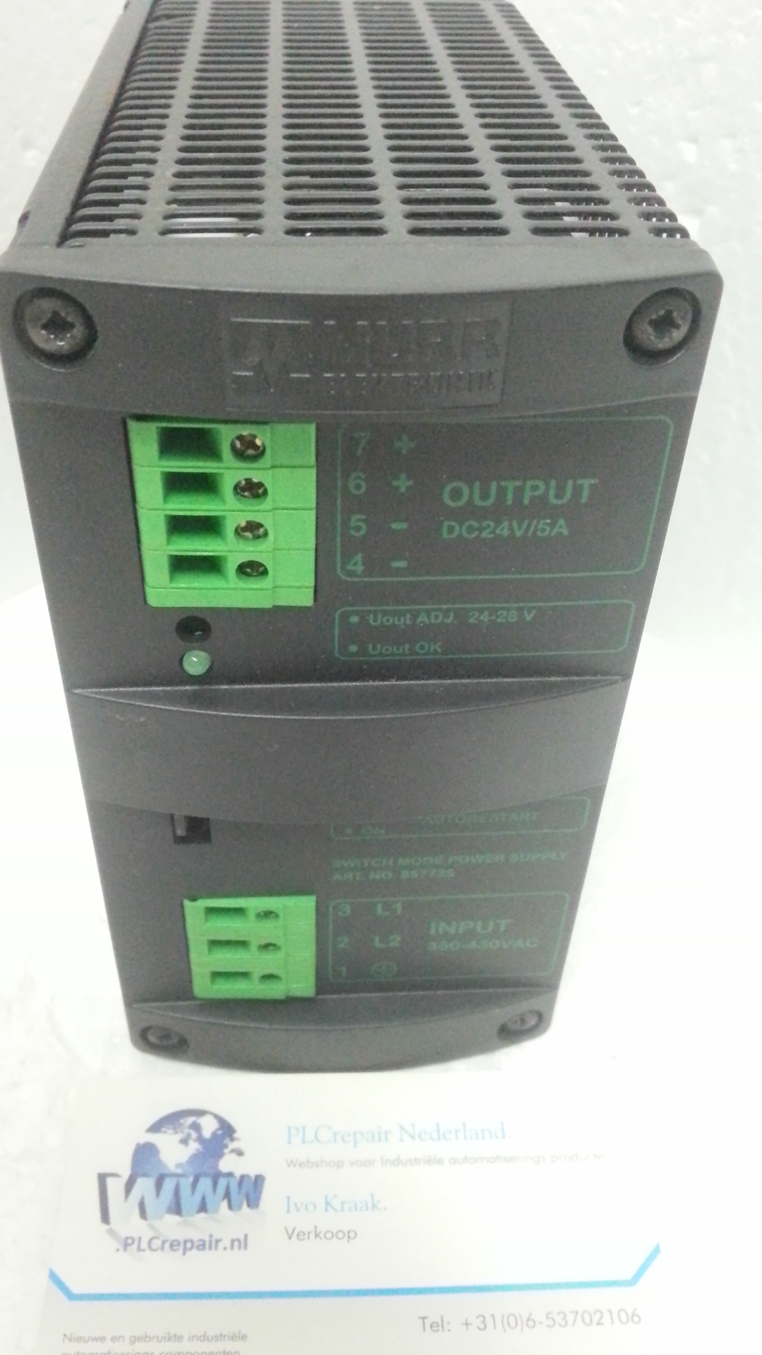 MCS5-400/24 single phase power supply Murr elektronik.