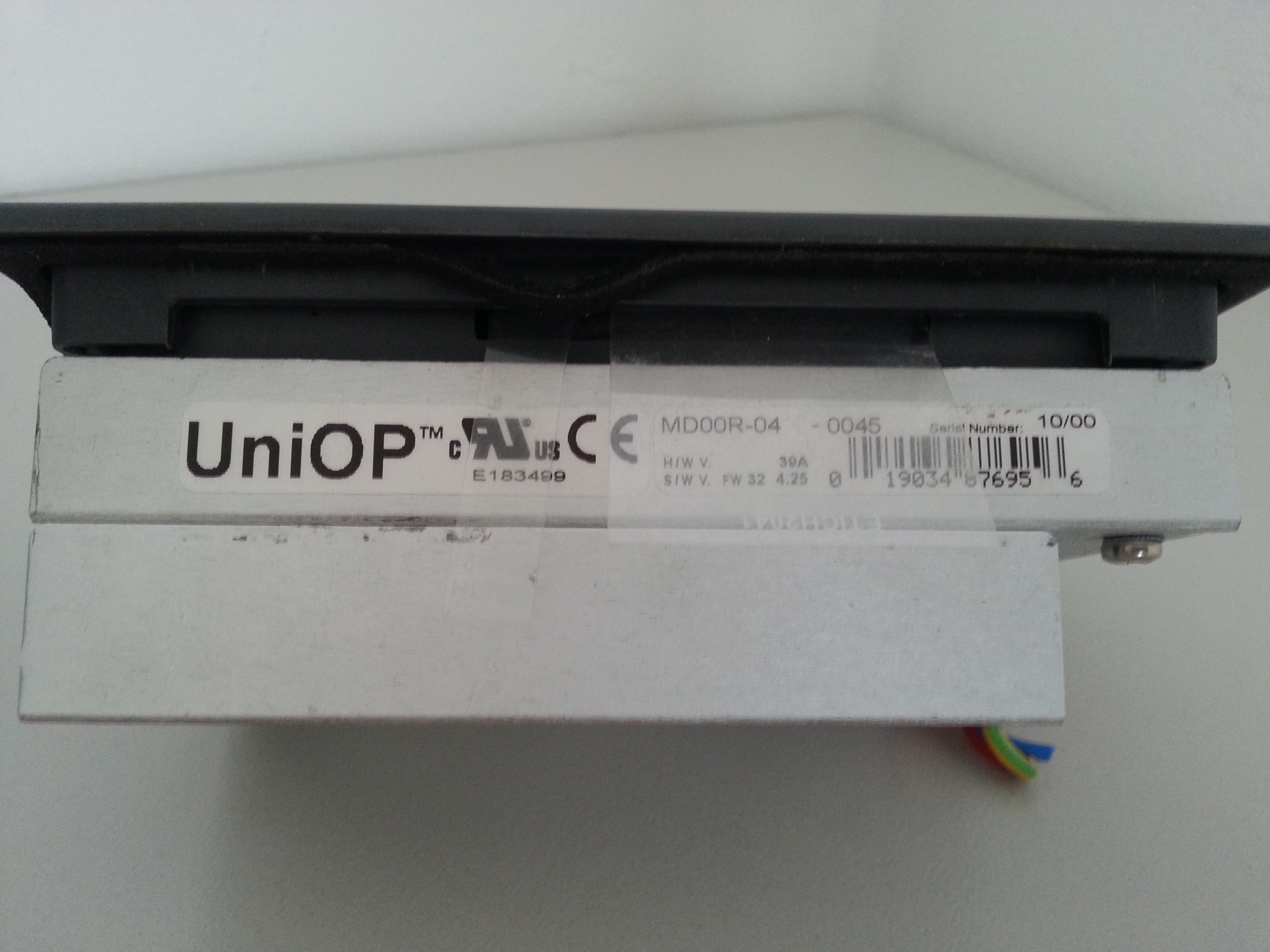 MD00R-04-0045 exor Uniop HMI panel
