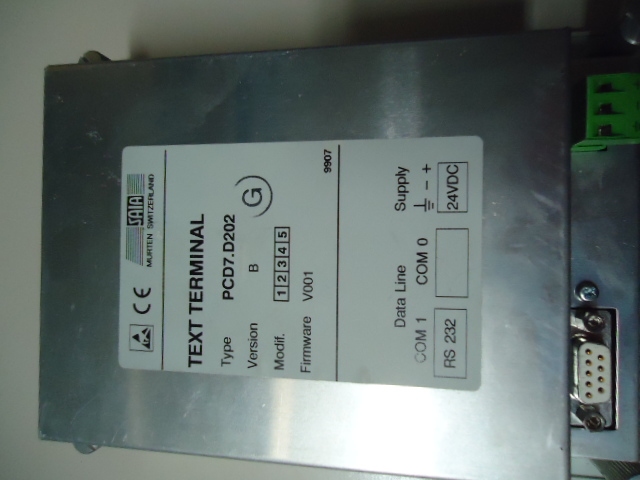 PCD7.D202 Saia HMI text terminal