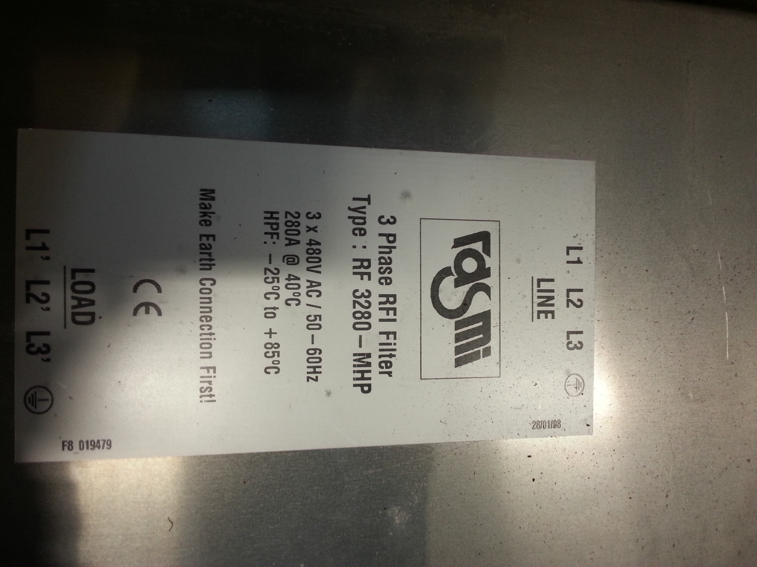 RF3280-MHP RASMI EMC EMI RFI filter