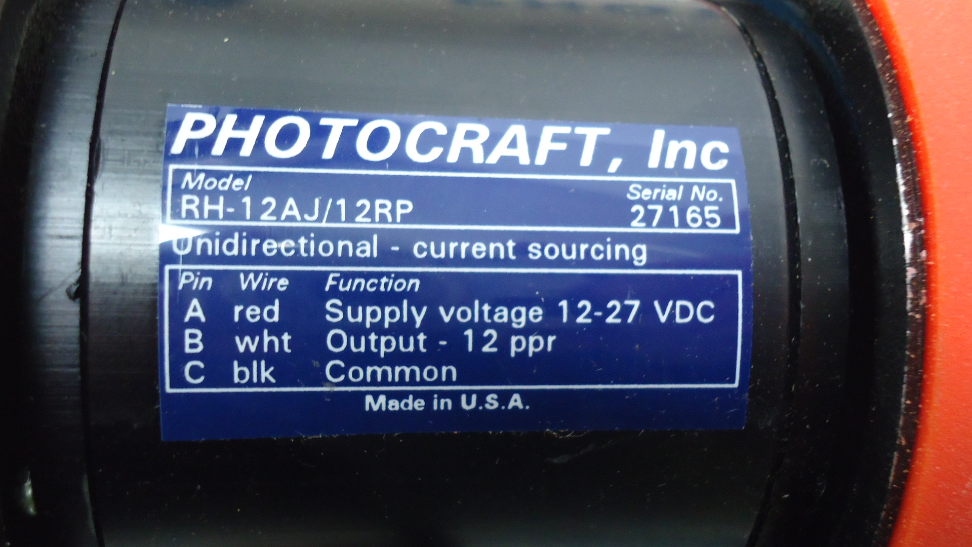 RH-12AJ Photocraft Rotory encoder.