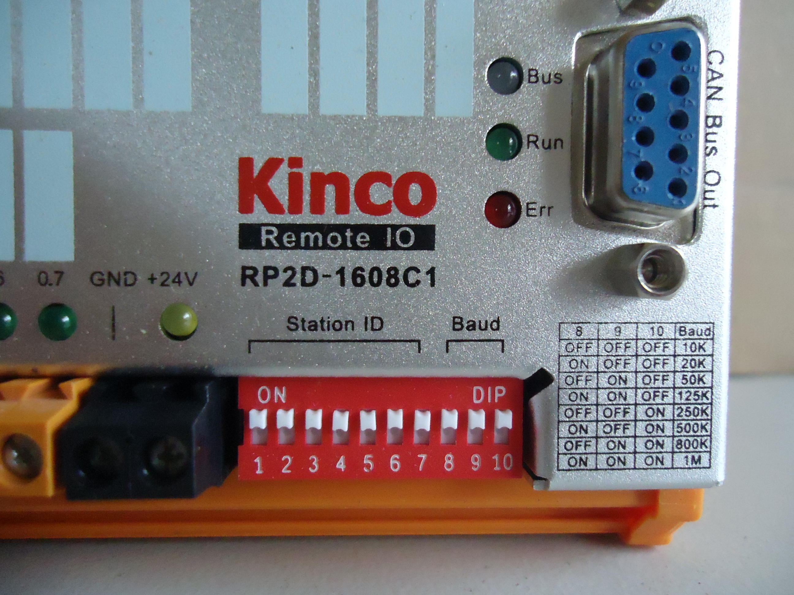 RP2D-1608C1 Kinco Remote IO module CANopen