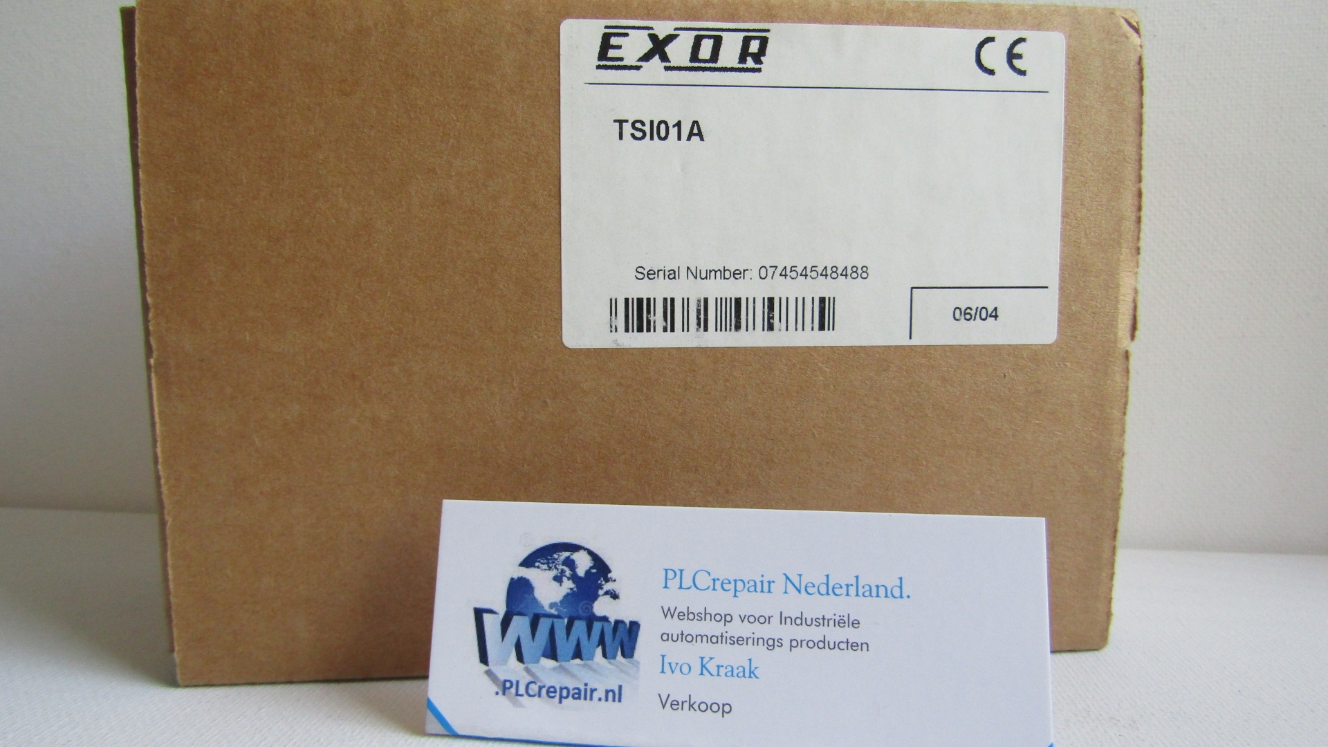 TSI01A  TSI02A Exor Uniop uninet HMI RS485 new in box.