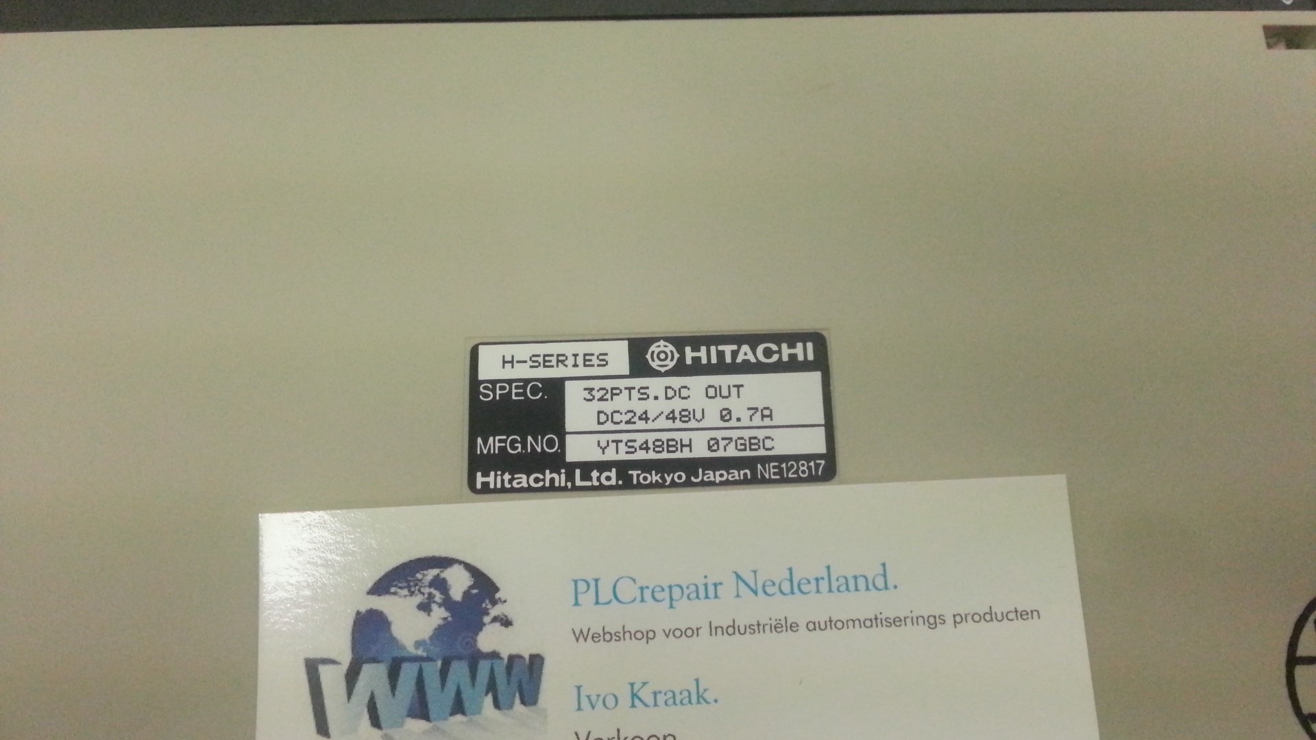YTS-48 BH hitachi plc TR Source output H-series New.